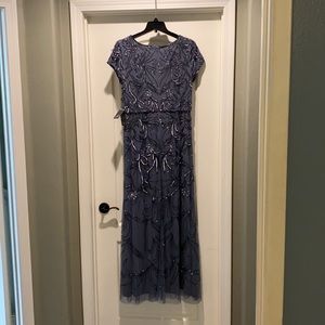 New with tags. Formal gown. Adrianna Papel. Size 8